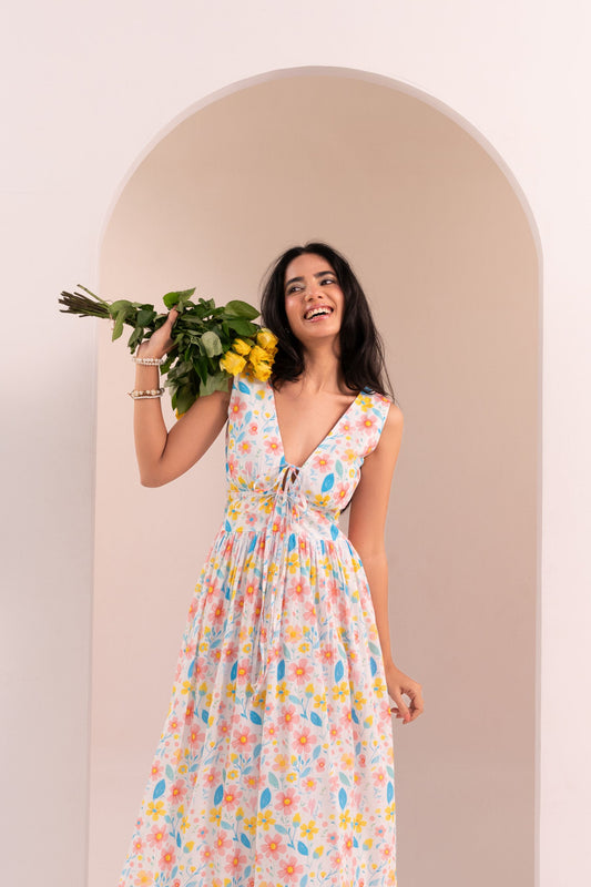 Flower Power Maxi Dress