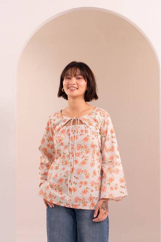 Peach Please Kurti