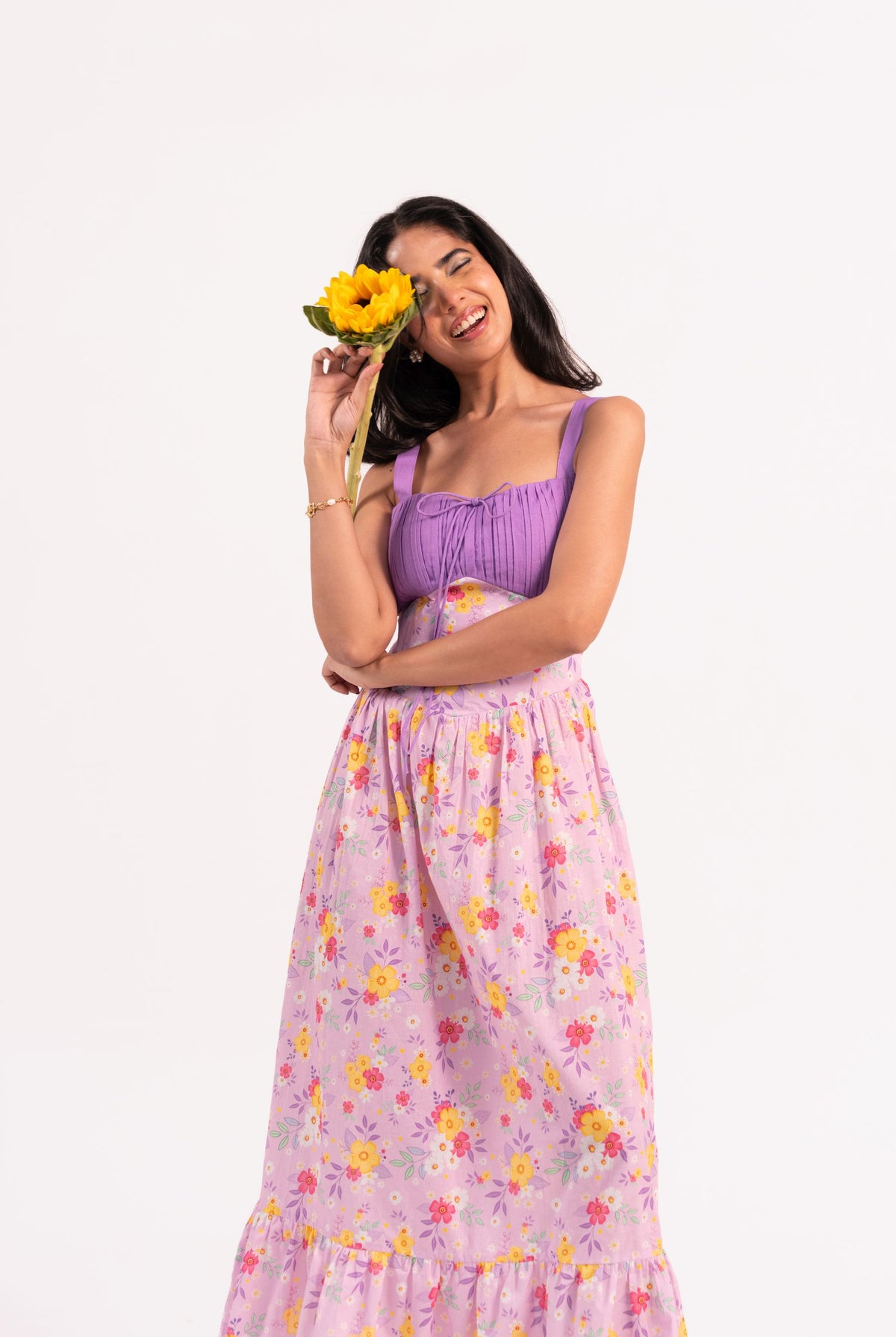 Lilac Lush Midi Dress