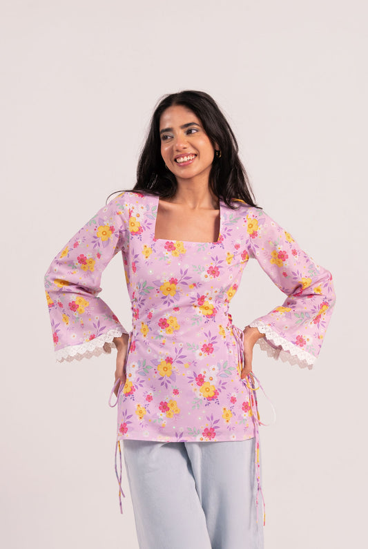 Lilac Lush Kurti