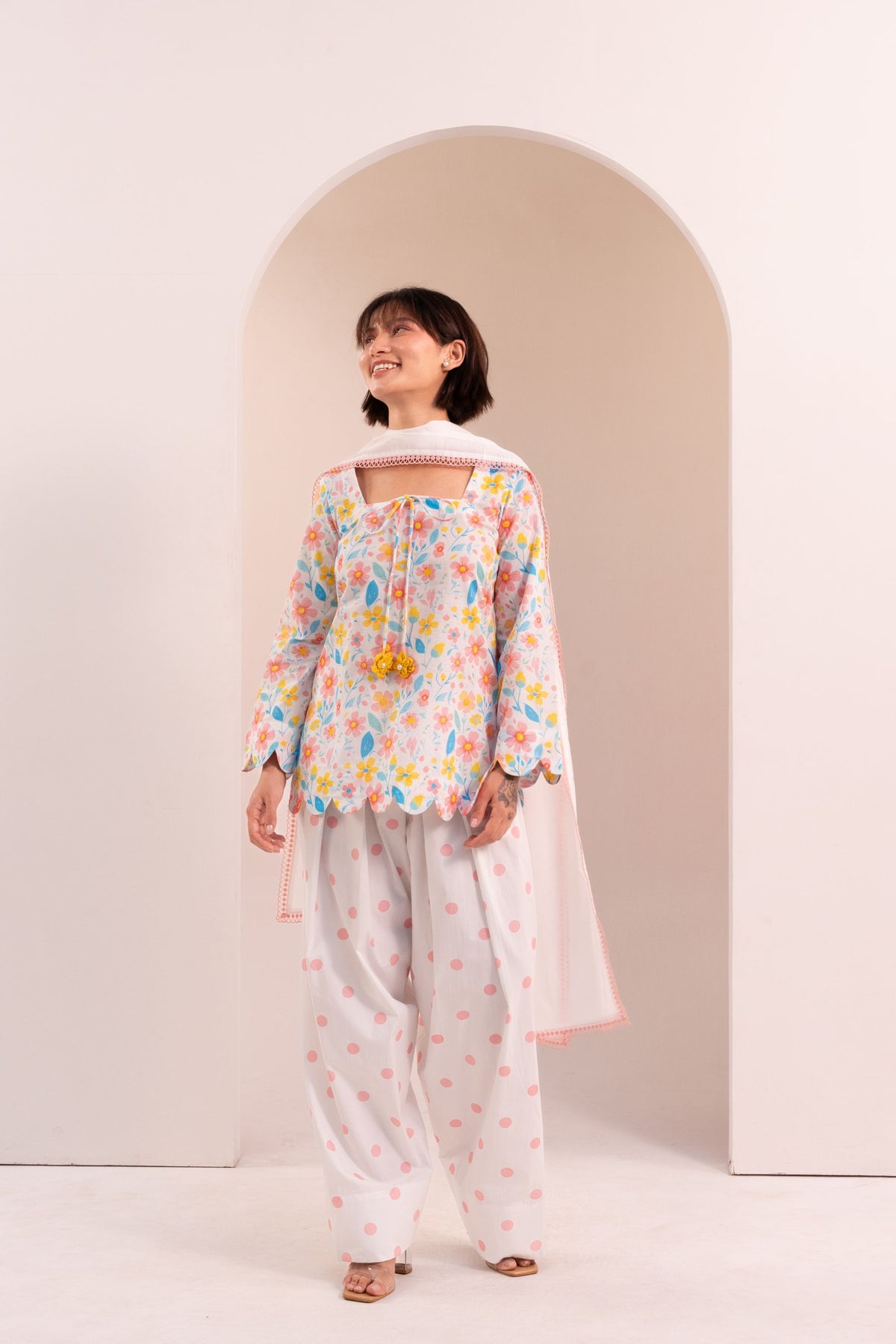 Flower Power Kurta Set