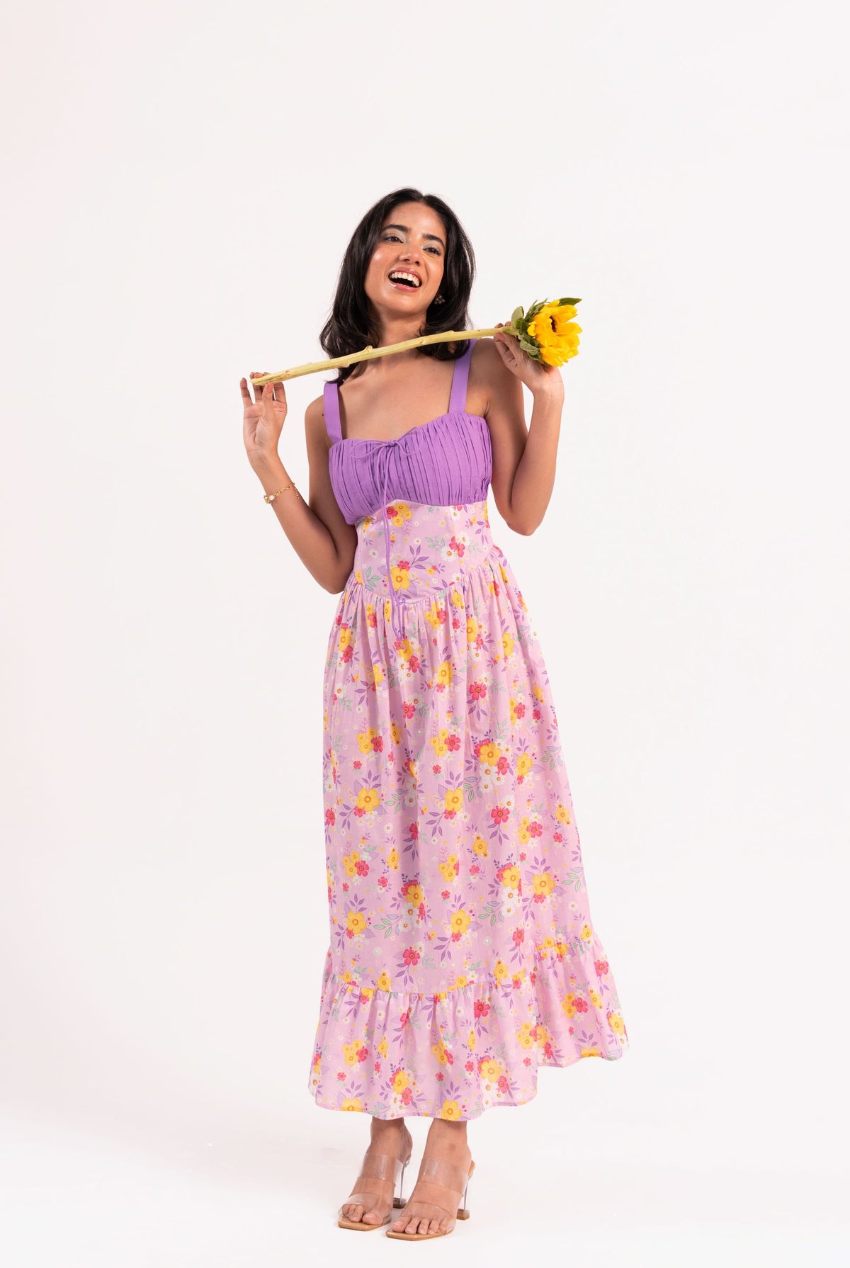 Lilac Lush Midi Dress