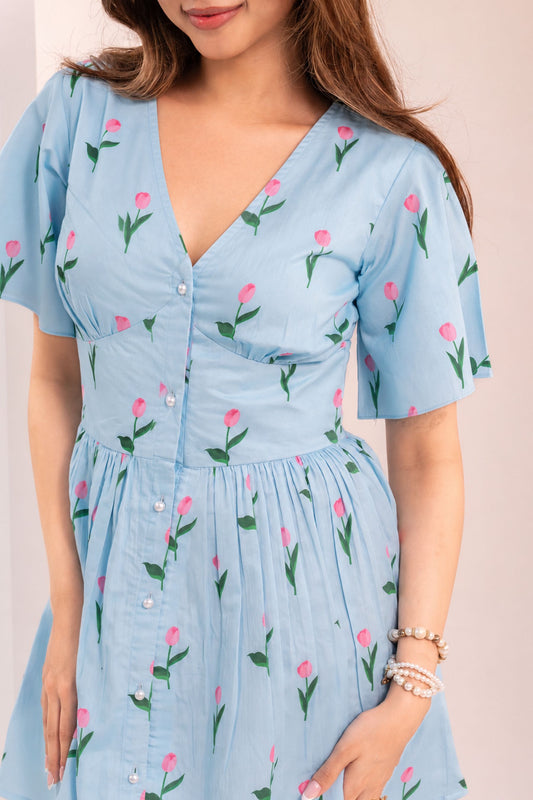 Tulip Crush Mini Dress