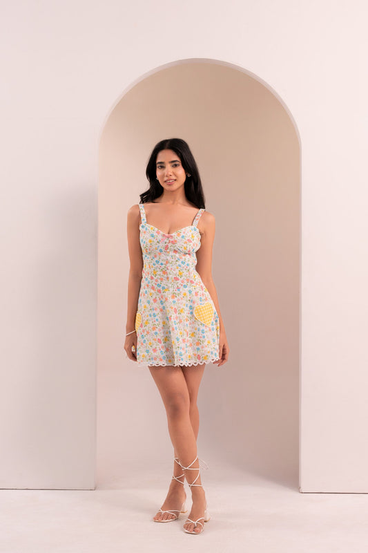 Floral Fling Mini Dress