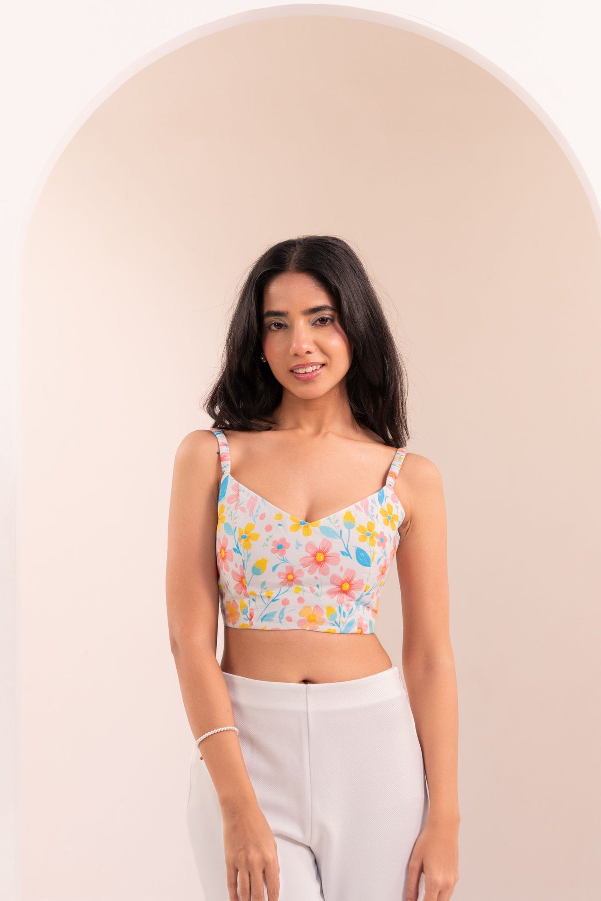 Flower Power Bralette & Berry Blue Cape
