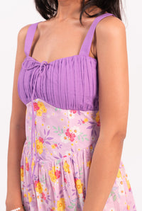 Lilac Lush Midi Dress