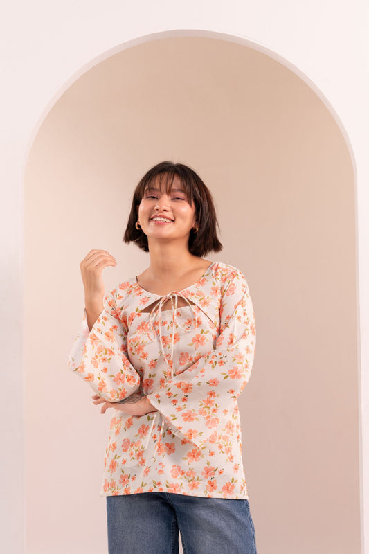Peach Please Kurti