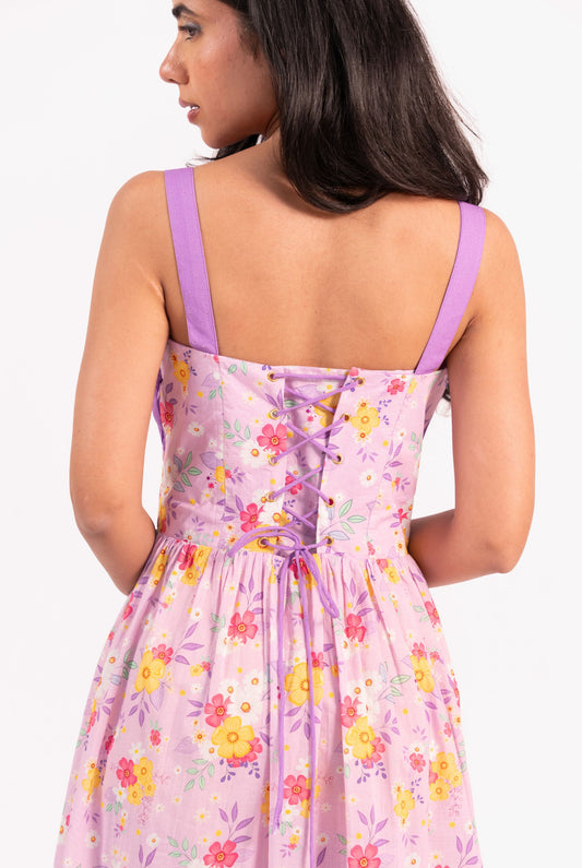 Lilac Lush Midi Dress