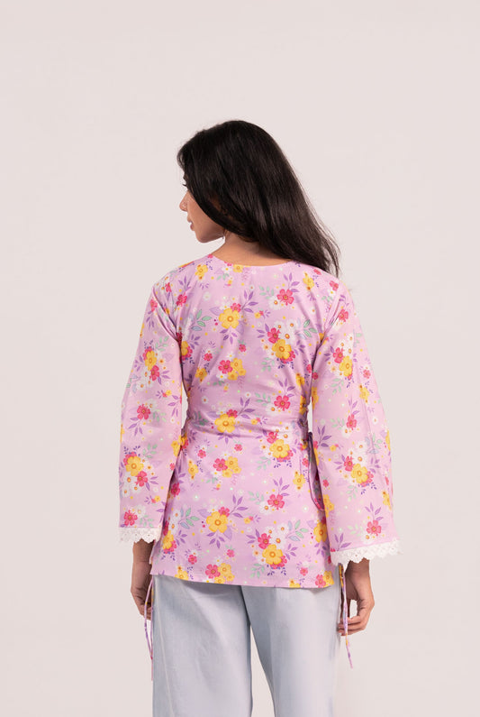 Lilac Lush Kurti