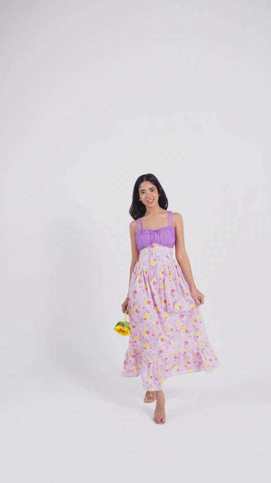 Lilac Lush Midi Dress
